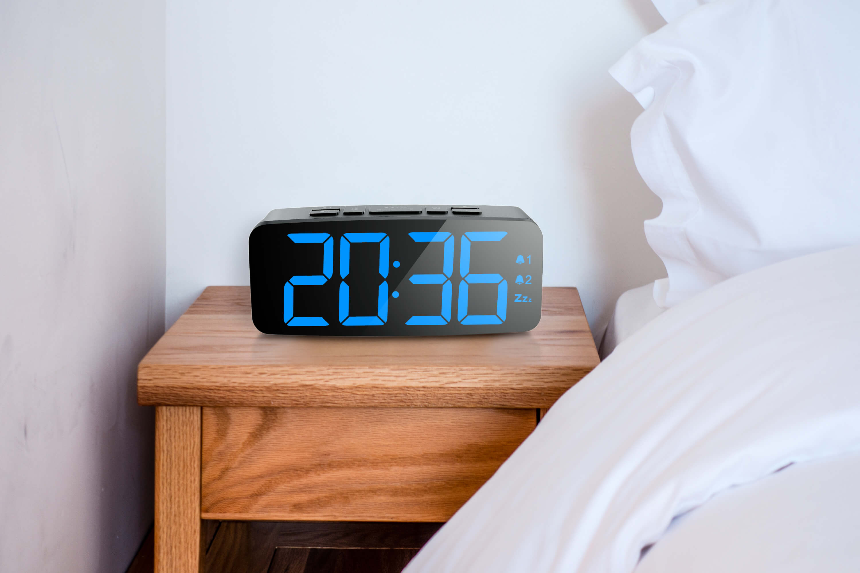 bedside digital alarm clock