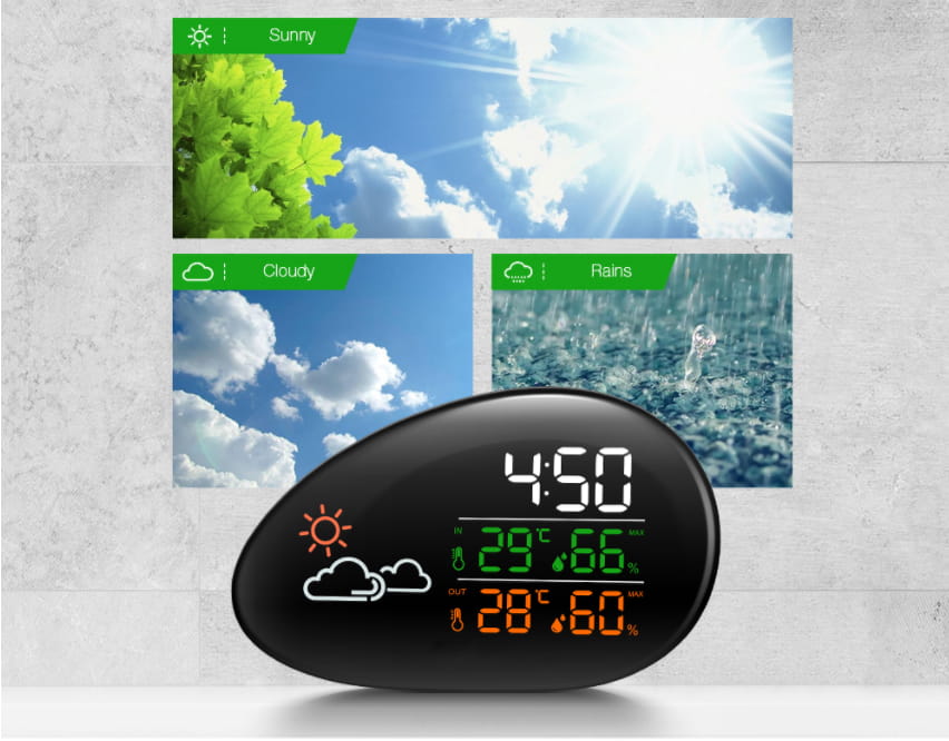 Why Choose the LED Weather Station?