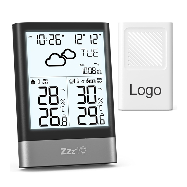 Thermometer Hygrometer Wireless Temperature And Humidity Monitor Home Professional Digital Weather Station