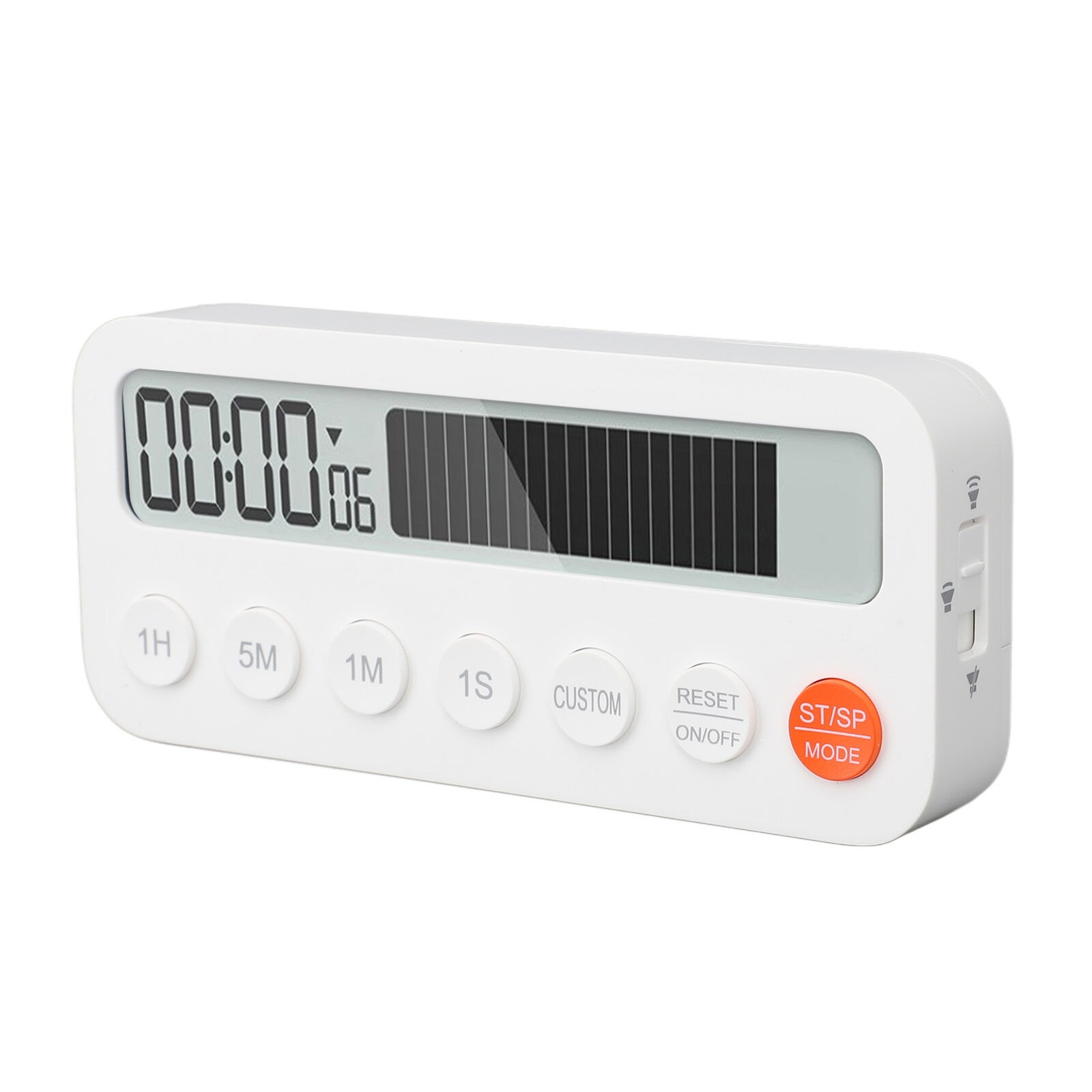 New Creative large LCD digital display home timer battery charging Magnetic attraction kitchen timer with progress bars