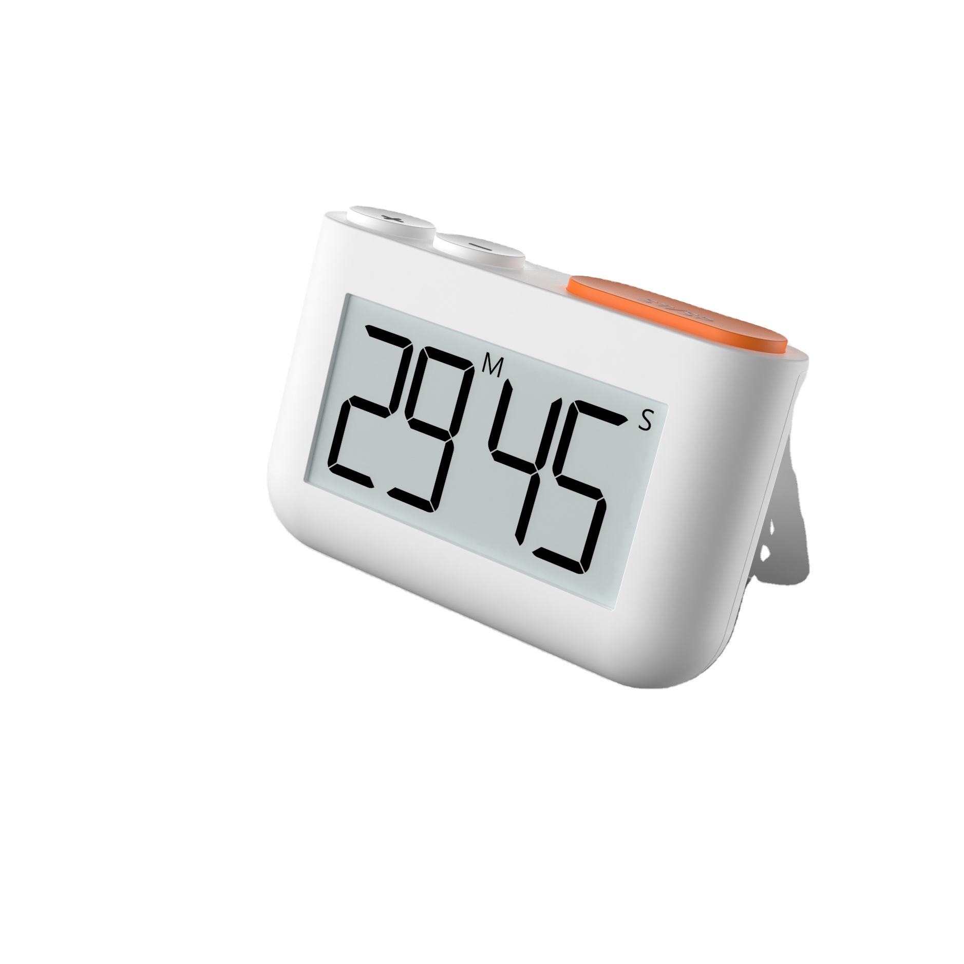 Household Timer Digital Alarm Timer Clock with Large LCD Display