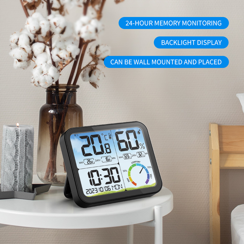 YGH6215 Indoor Digital Temperature Sensor Hygrometer Thermometer Weather Hygrometer Thermometer