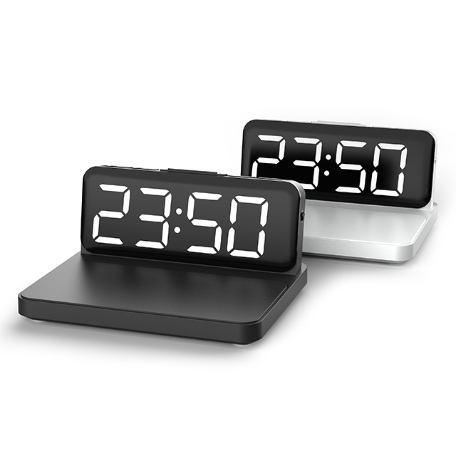 Alarm Clock Fast Charge Wireless Alarm Clock Charger Safe watch charger, harmless bedroom for home use