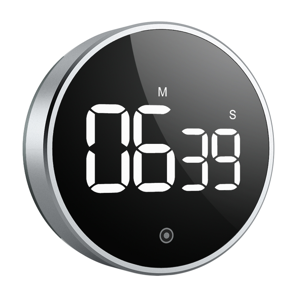 LED Digital Kitchen Timer for Cooking Shower Study Stopwatch Alarm Clock Magnetic