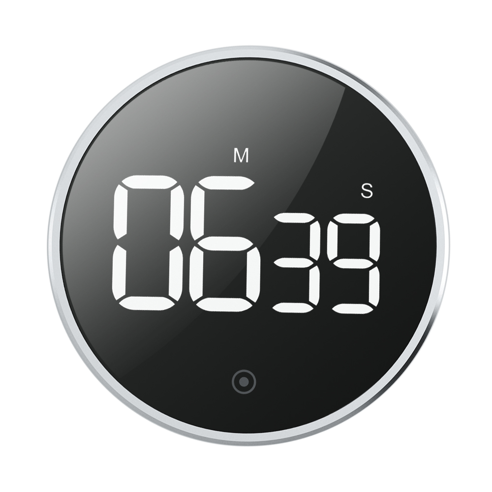 LED Digital Kitchen Timer for Cooking Shower Study Stopwatch Alarm Clock Magnetic