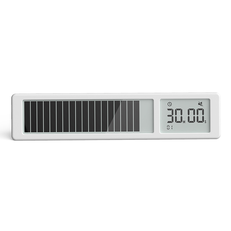 Visual bar timer, shows remaining time at a glance, for studying, learning, and working time, with 20 scales, measuring modes, magnetic back, white